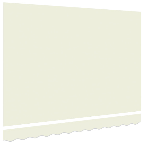 Tela de Reemplazo para Toldo de 3.5x2 m Crema M 5
