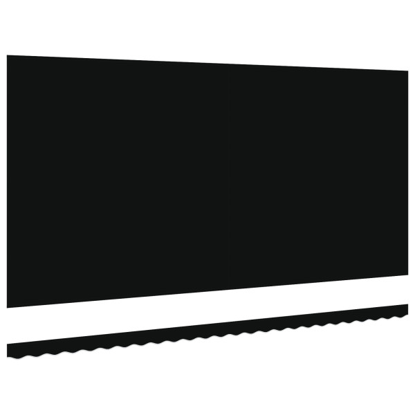 Tecido de reposição para toldo para estrutura 6x3 m Preto M 5