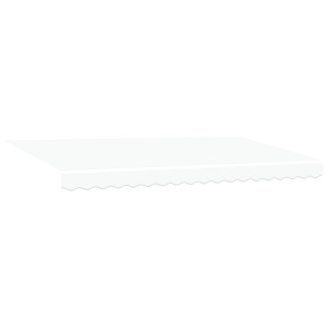 Tela de Reemplazo para Toldos para Marco de 4x2 m Blanca H