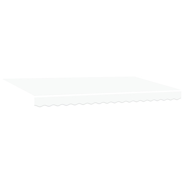 Tecido para Troca de Toldos para Estrutura de 4x2 m Branco M 2