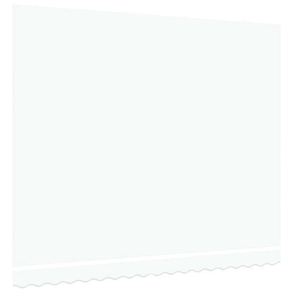 Tela de repuesto para toldo para marco de 4x3.5 m Blanca M 5