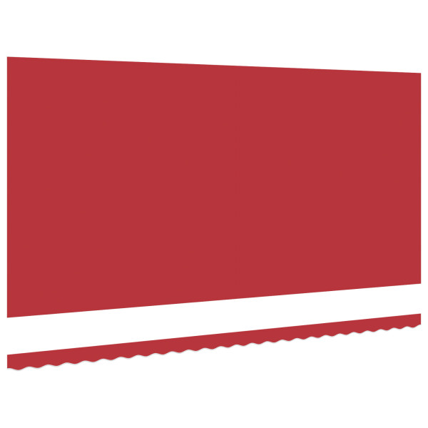 Tela de Reemplazo para Toldo para Estructura de 6x3.5 m Roja M 5