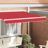 Banda de Toldo para Marco de 3 m Rojo 2.8x0.2 m 1