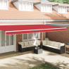 Valance de Toldo para Estrutura de 6m Vermelha 5.8x0.2m 1