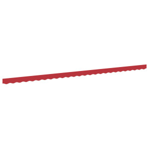 Valance de Toldo para Marco de 6 m Rojo 5.8x0.2 m H