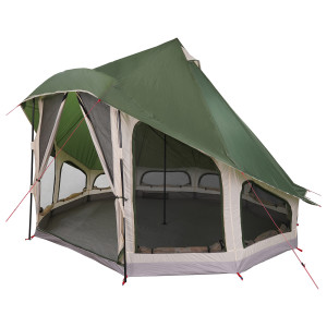 Tenda Familiar Tipi Verde 6-Pessoas Impermeável H