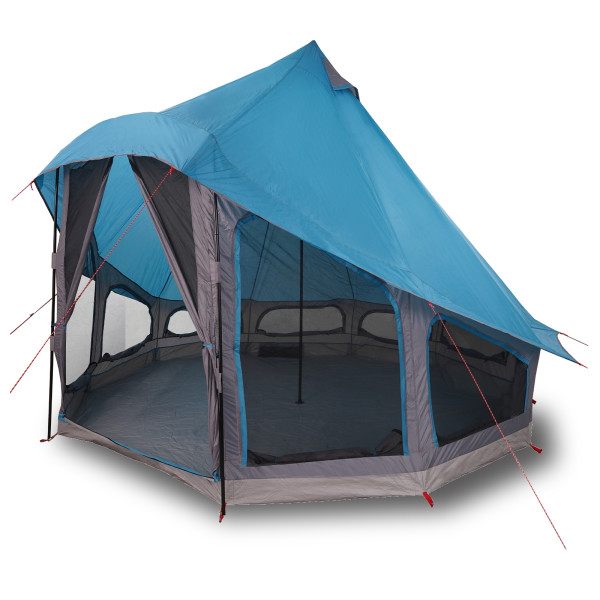 Tienda Familiar Tipi Azul para 6 Personas. Impermeable M 4
