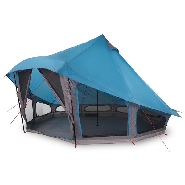 Tienda Familiar Tipi Azul Impermeable para 10 Personas M 4