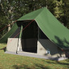 Tenda Familiar Tipi Verde 10-Pessoas à prova de água 5