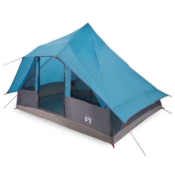 Tenda Familiar Tipi Azul 10 Pessoas Impermeável M 4