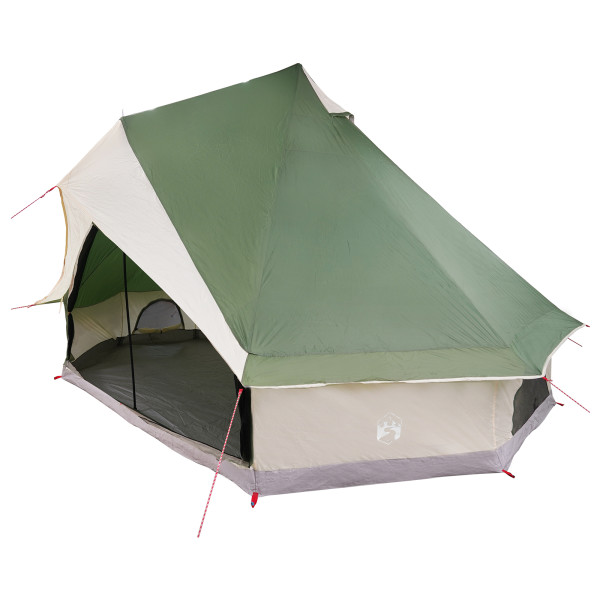 Barraca Familiar Tipi Verde Impermeável para 8 Pessoas M 3