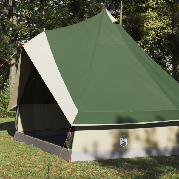Barraca Familiar Tipi Verde Impermeável para 8 Pessoas M 5