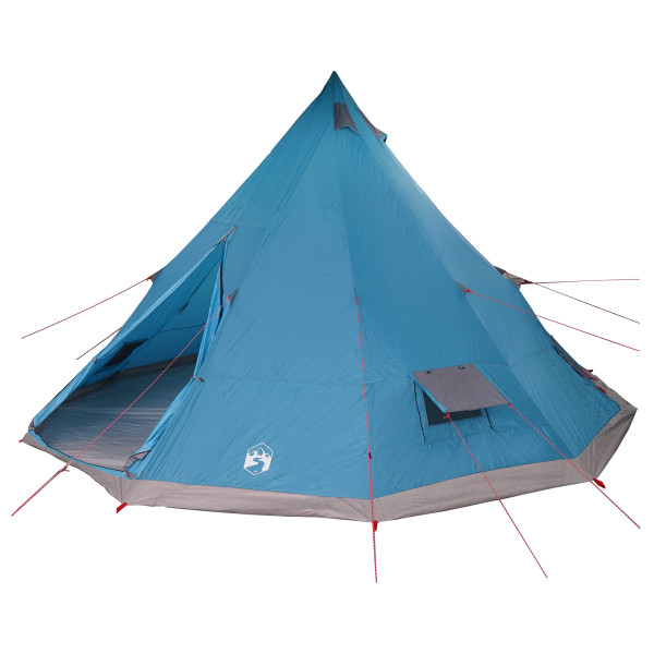 Tienda Familiar Tipi Azul Impermeable para 12 Personas M 2
