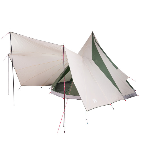 Tenda Familiar Tipi Verde para 12 Pessoas Impermeável M 3