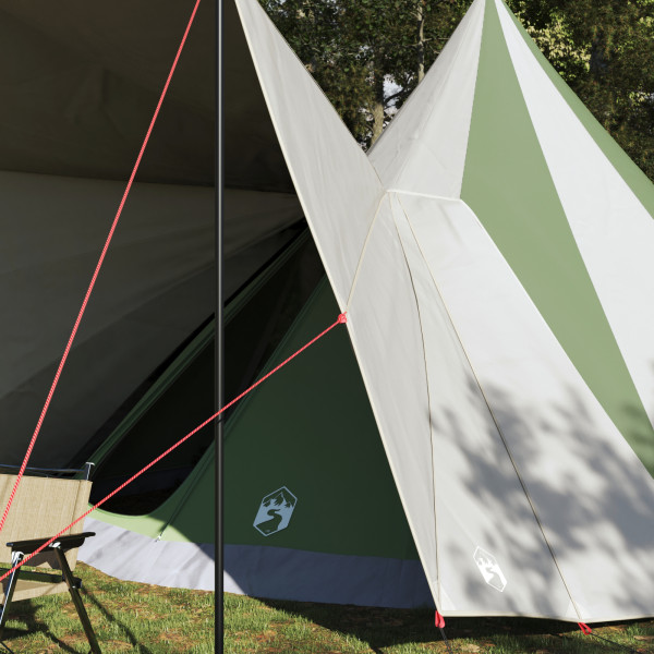 Tenda Familiar Tipi Verde para 12 Pessoas Impermeável M 5