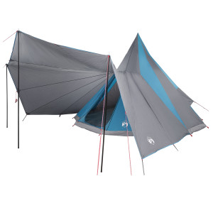 Tienda Familiar Tipi Azul Impermeable para 12 Personas H