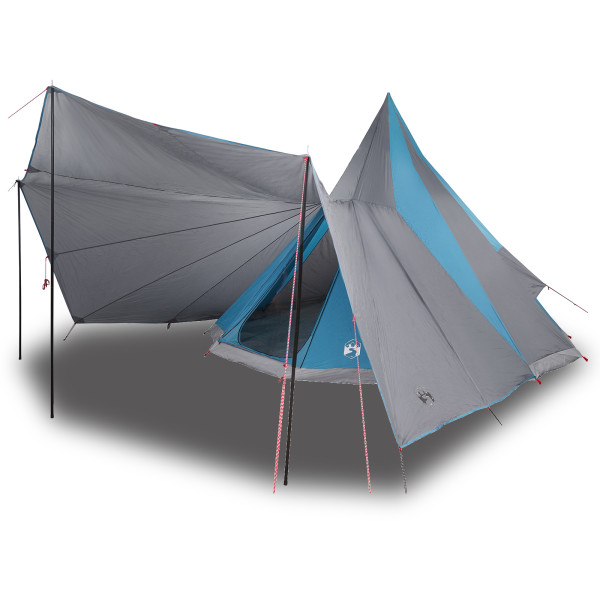 Tienda Familiar Tipi Azul Impermeable para 12 Personas M 4