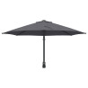 Parasol de Jardim Montado na Parede Antracite 250 cm 5