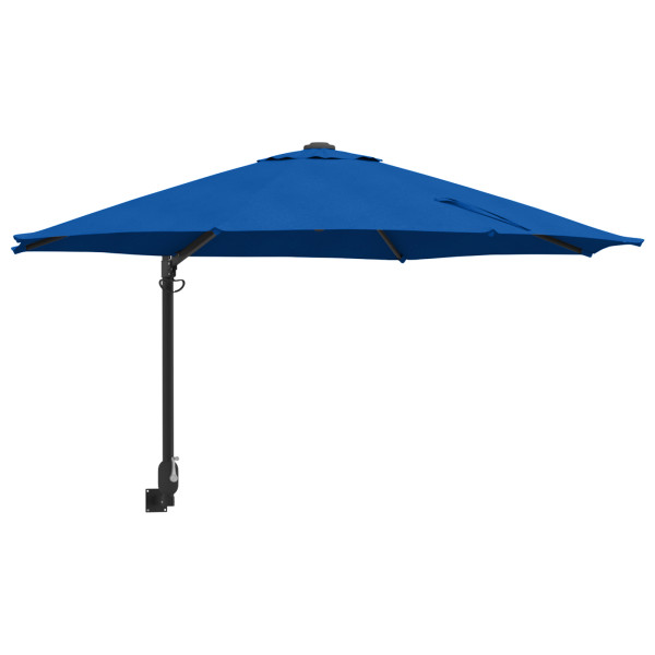 Sombrilla de Patio Azul azur Poliéster Grande Inclinable M 3