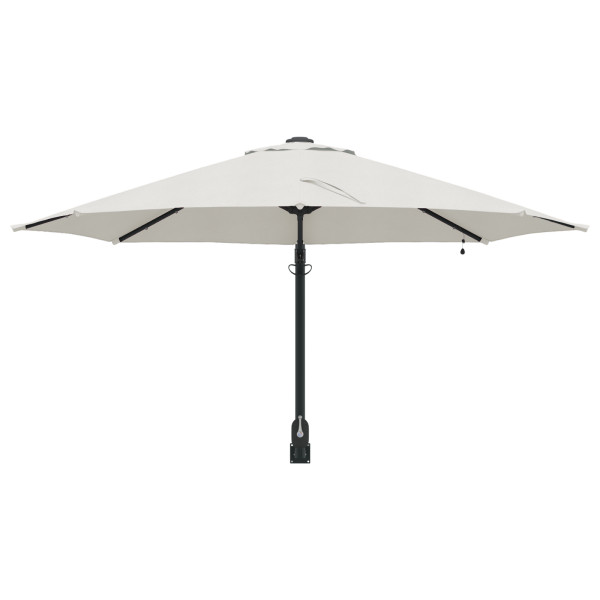 Parasol de Jardín Montado en la Pared con LEDs Arena 248 cm M 5