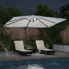 Parasol Cantilever con LEDs Arena 352x251x265 cm Aluminio 5