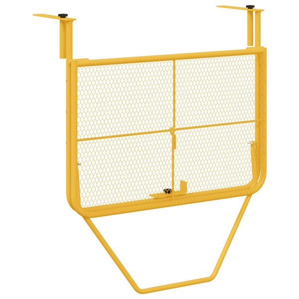 Mesa Plegable Colgante en Mostaza - 60x40 cm. Acero M 5