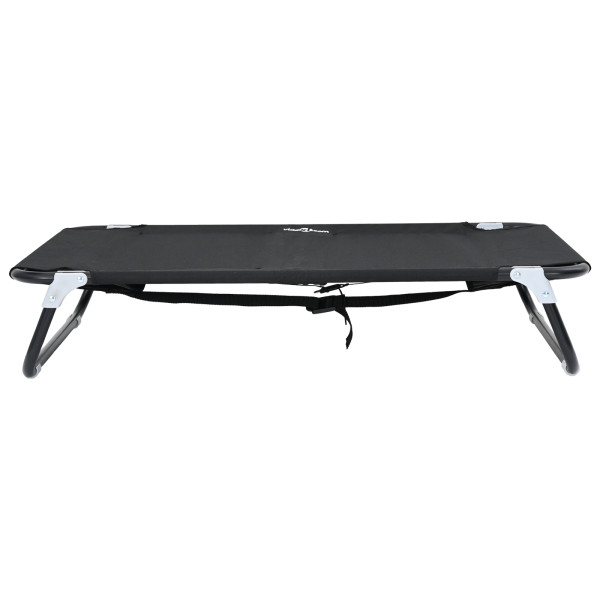 Cama para Perro Plegable Negra ML Tela de Oxford y Acero M 5