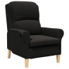 Sillón Ergonómico Negro Tela. Madera Estándar Ergonómico 3