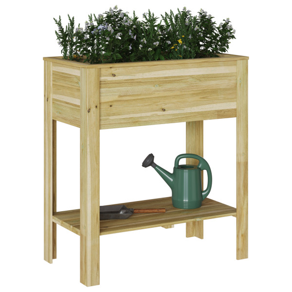 Soporte para Plantas 85x46x94 cm Madera de Pino Tratada M 3