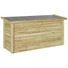 Caja de Almacenamiento 44x119x57 cm Madera Tratada de Pino 2