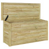 Caja de Almacenamiento 44x119x57 cm Madera Tratada de Pino 5