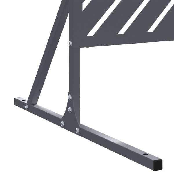 Panel de Reja de Metal Antracita Metal Tamaño Estándar Duradero M 5