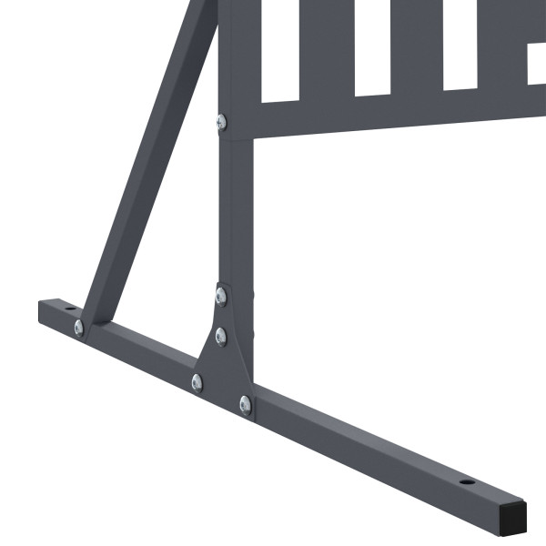 Panel de Cerca de Metal Antracita Metal Grande Durable M 5