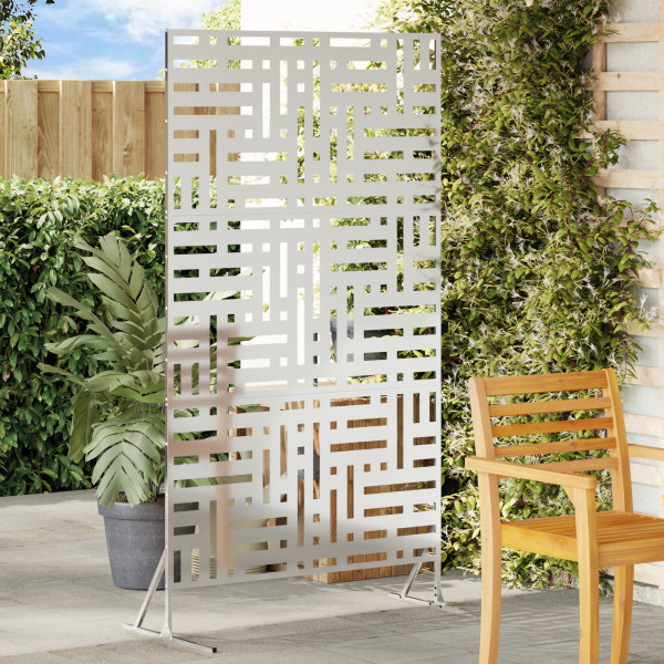 Pantalla de Privacidad 180 cm Acero Galvanizado D