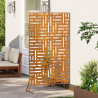 Tela de Privacidade 180 cm Aço Corten 4