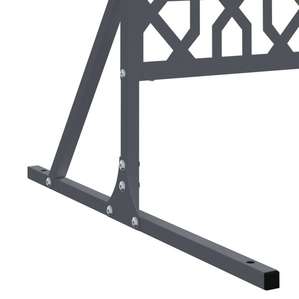 Tela de Privacidade em Antracite. 100cm x 50cm x 180cm. Aço M 5