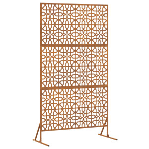 Tela de Privacidade 100x50x180 cm em Aço Corten H