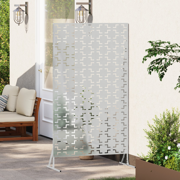 Panel de cerca de acero galvanizado Acero galvanizado Panel único M 4