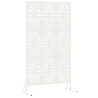 Tela de Privacidade Branca 100x50x180 cm Aço 2
