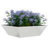 Bowl de Jardim . kit com 5 plantadores de 50x50x15 cm feitos de aço galvanizado. 3