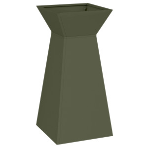 Soporte para Plantas Verde Oliva Metal 35 x 35 x 73 cm Maceteros H