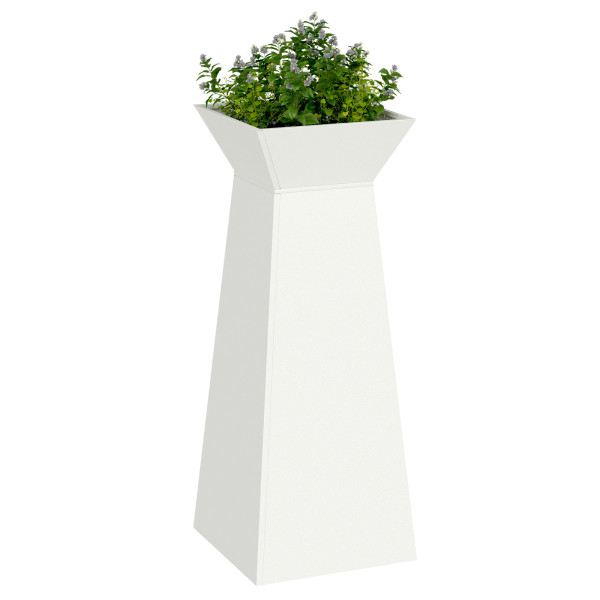 Soporte para Plantas Blanco Metal 40 x 40 x 101 cm M 3