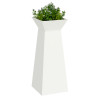 Suporte para Plantas Branco Metal 40 x 40 x 101 cm 3