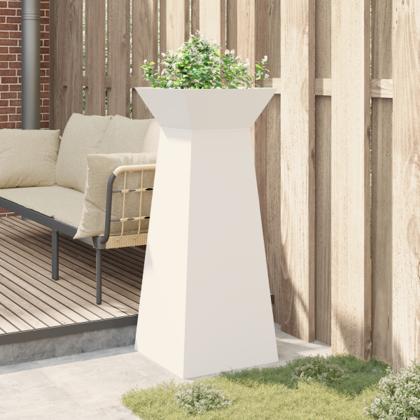 Soporte para Plantas Blanco Metal 40 x 40 x 101 cm M 5