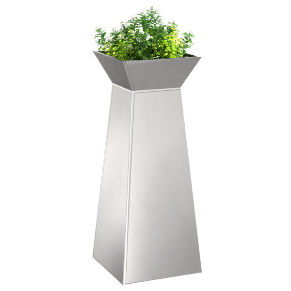 Juego de Soportes para Plantas Acero inoxidable 40 x 40 x 101 cm M 3