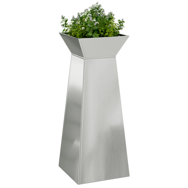 Suporte para Plantas Aço Galvanizado 40 x 40 x 101 cm Durável M 3