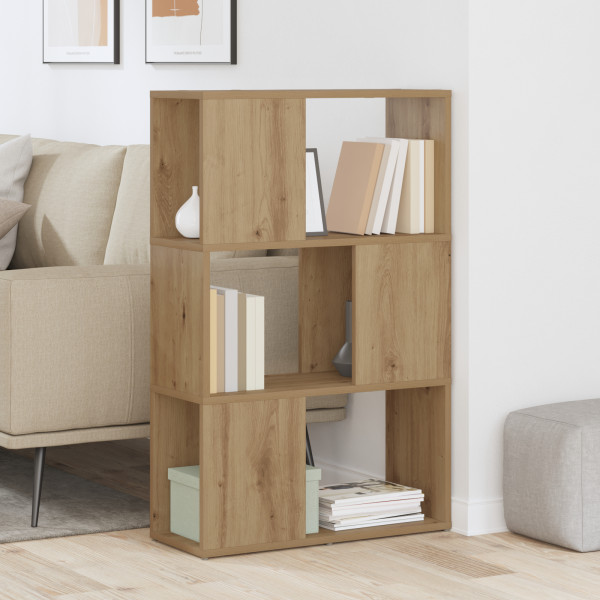 Suporte para Livros Carvalho Artesanal Madeira Engineered M 5