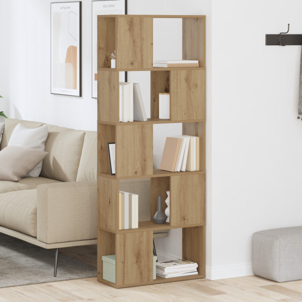 Estante Carvalho Artesanal Aglomerado de partículas M 5