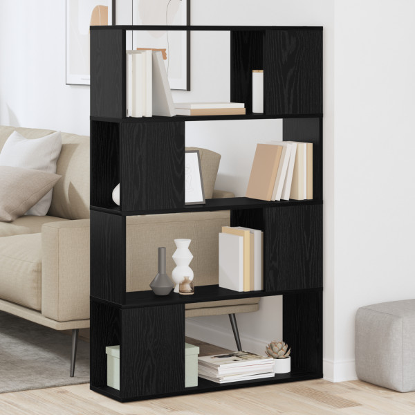 Centro de Entretenimiento Roble negro Madera engineered M 5