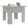 Mesa de centro madera de ingeniería gris Sonoma 55x55x42 cm 4